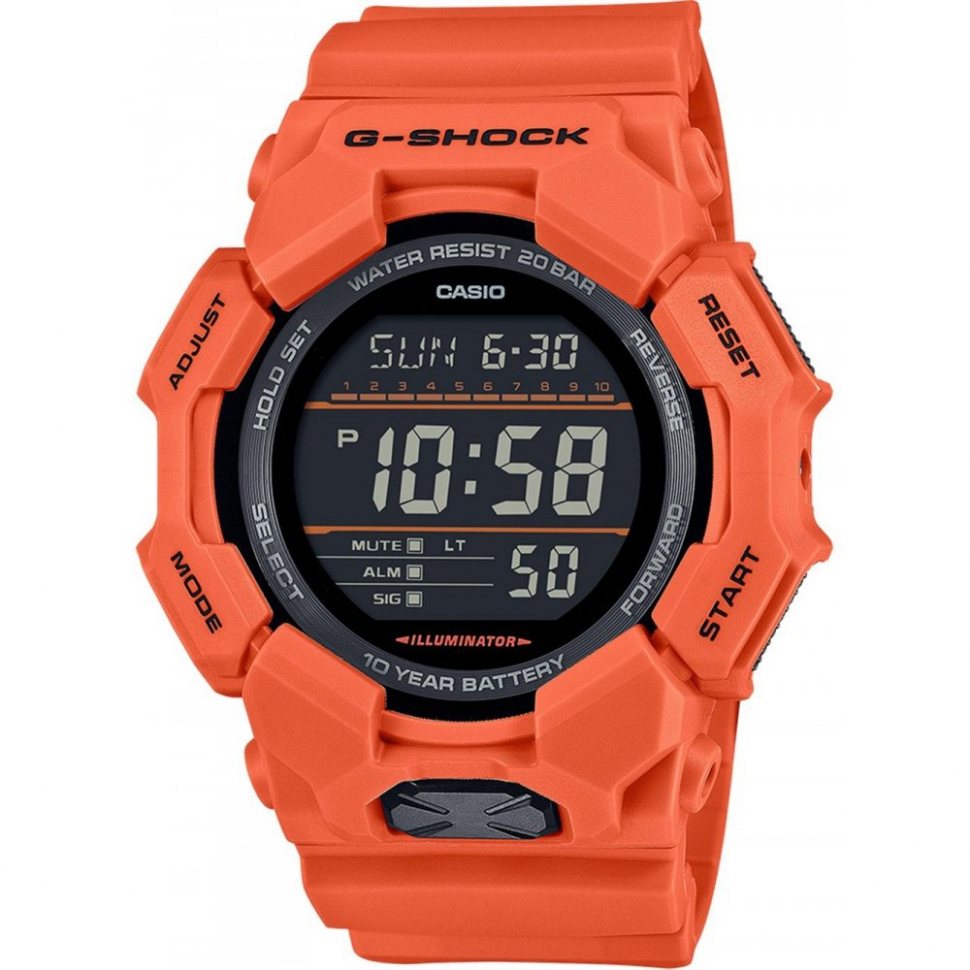 Casio GD-010-4ER Mens Watch G-Shock Classic 50mm 20ATM 