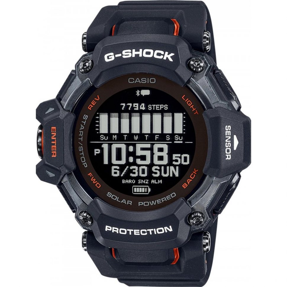 Casio GBD-H2000-1AER Mens Watch G-Shock G-Squad 53mm 20ATM 