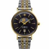 Zeppelin 8139M-3 Ladies Watch Luna Moon Phase 36mm 5ATM 