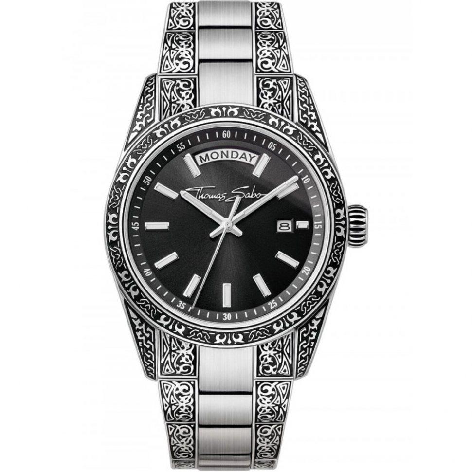 Thomas Sabo WA0427-201-201 Unisex Rebel At Heart Revive 36mm 5ATM 