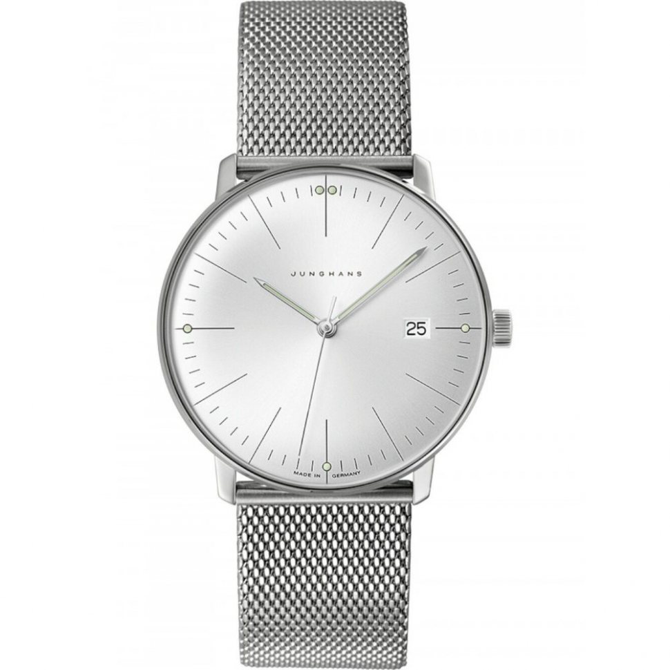 Junghans 41446346 Mens Watch Max Bill Quarz 38mm 5ATM 