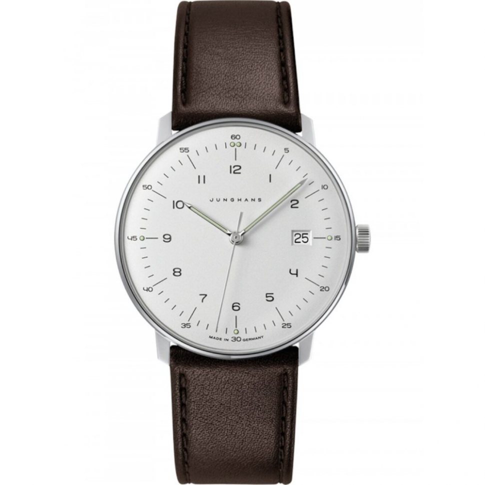 Junghans 41446102 Mens Watch Max Bill Quarz 38mm 5ATM 