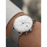Junghans 27400346 Mens Watch Max Bill Chronoscope 40mm 5ATM 