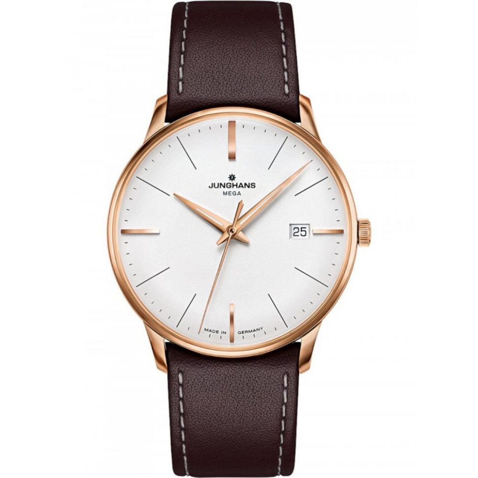 Junghans 58750002 Mens Watch Meister Mega 38mm 5ATM 