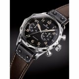Junghans 27359100 Mens Watch Pilot Chronoscope 43mm 10ATM 