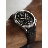 Junghans 27359100 Mens Watch Pilot Chronoscope 43mm 10ATM 
