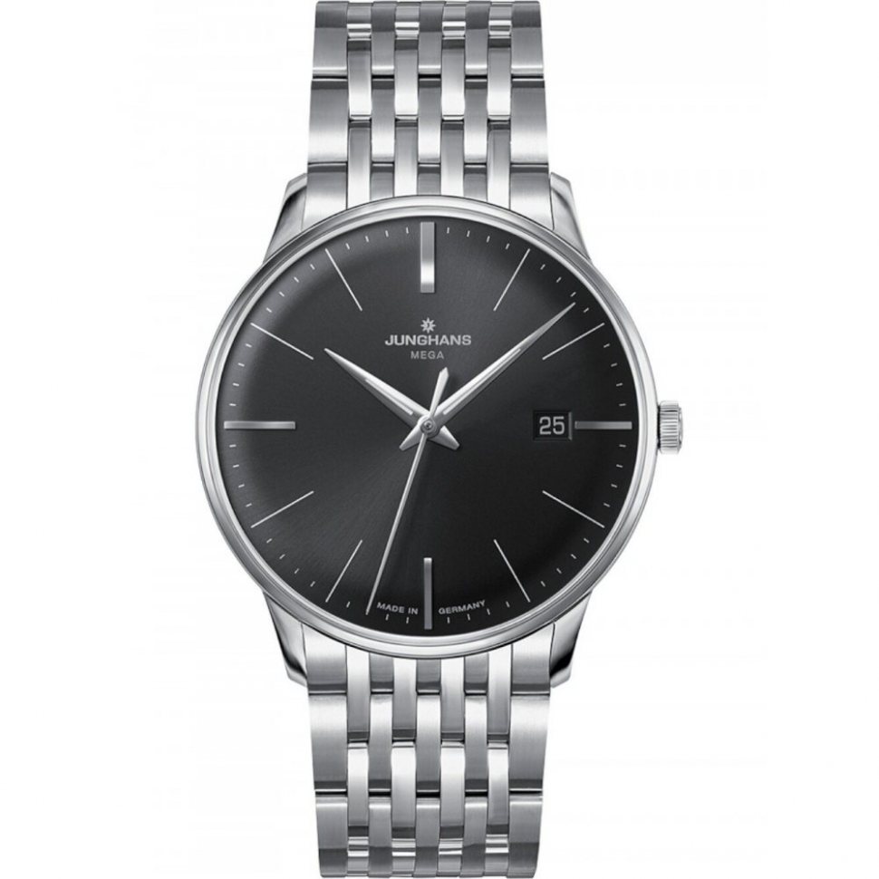 Junghans 58450346 Mens Watch Meister Mega 38mm 5ATM 