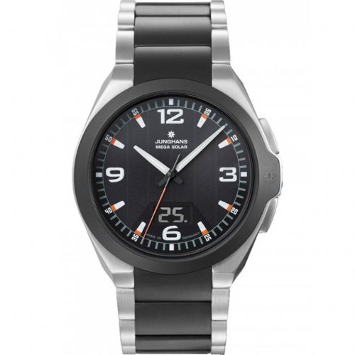Junghans 18142544 Mens Watch Spektrum Mega Solar 42mm 10ATM 