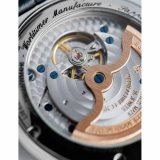 Frederique Constant FC-718NWWM4H6 Mens Watch Classic Worldtimer Automatic 42mm 5ATM 