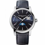Frederique Constant FC-735S3H6 Mens Watch Classic Power Reserve Big Date Auto Moon Phase 40mm 5ATM 