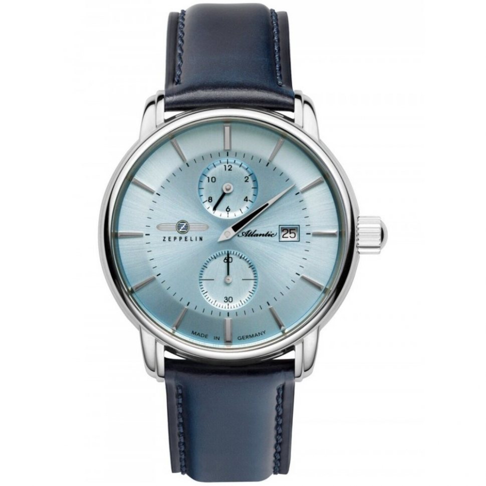 Zeppelin 8426-3 Herrenuhr Atlantic Automatik Regulator 42mm 5ATM 