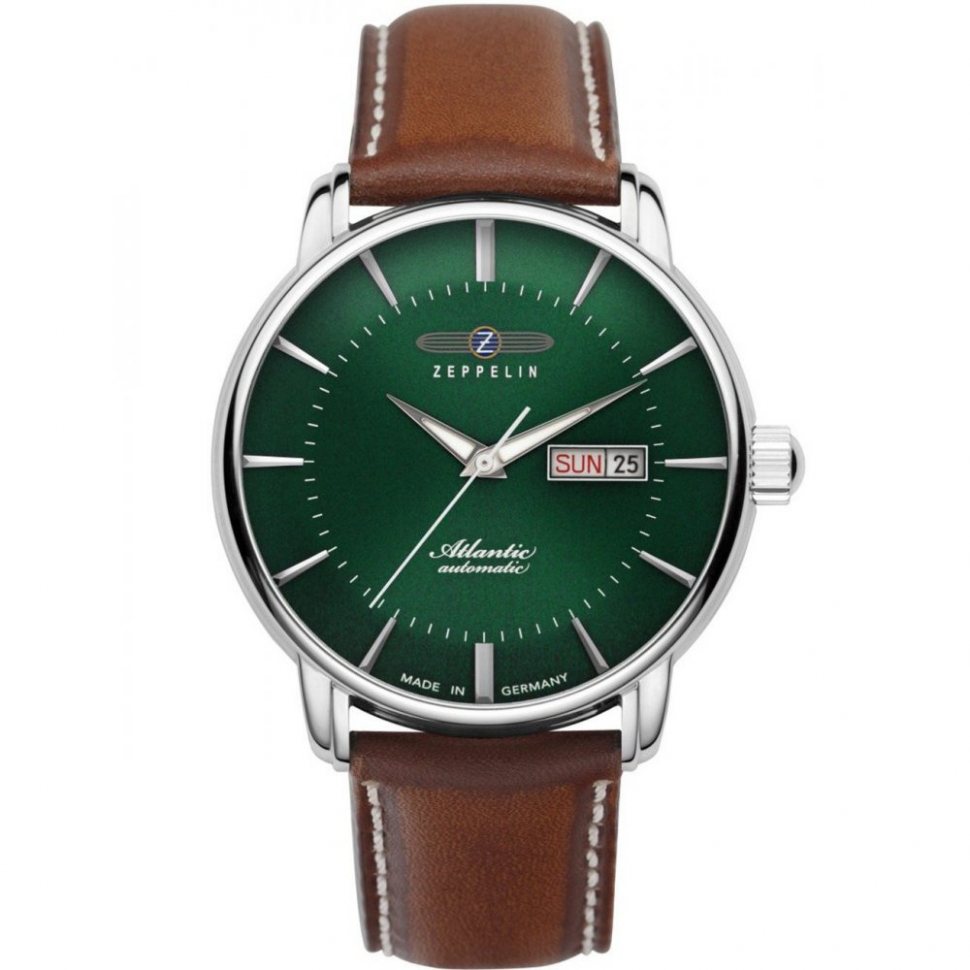 Zeppelin 8466-4 Mens Watch Atlantic Automatic 40mm 5ATM 