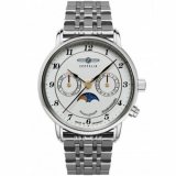 Zeppelin 8537M-1 Friedrichshafen Moon Phase 35mm 5ATM 