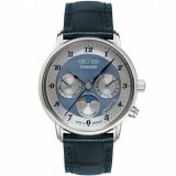 Zeppelin 8537-3 Mens Watch Friedrichshafen Moon Phase 35mm 5ATM 