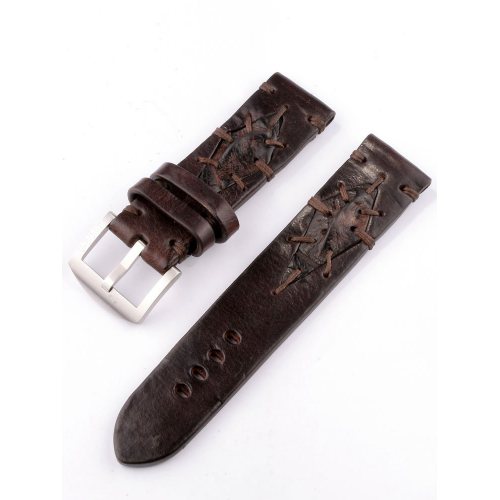 U-Boat Replacement Strap Vintage Collection 7283 Brown 23/22 SS calfskin leather