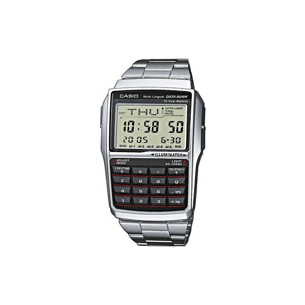 CASIO DBC-32D-1AES Collection data-bank 37mm