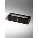 Rothenschild Watch Box RS-1087-6E for 6 Watches Ebony
