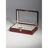 Rothenschild Watch Box RS-1087-12C for 12 Watches Cherry