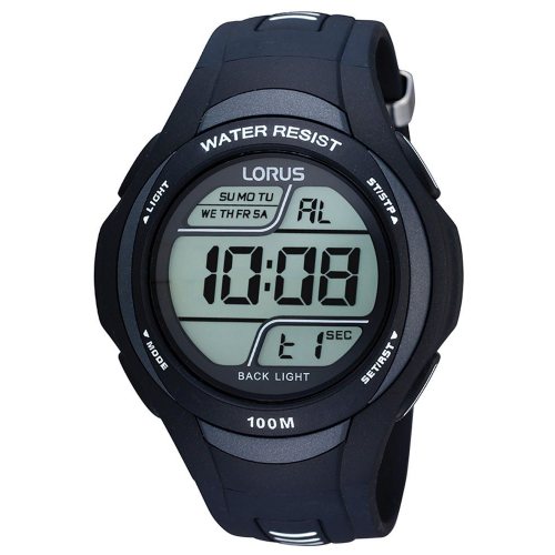 Lorus R2305EX9 Men's Digital-Watch 10 ATM 45 mm