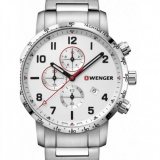 Wenger 01.1543.110 Attitude Chonograph Mens Watch Chronograph 44mm 10 ATM