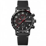 Wenger 01.1543.106 Attitude Chonograph Mens Watch Chronograph 44mm 10 ATM