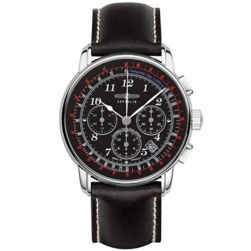 Zeppelin 7624-2 Los Angeles Automatic Men's 42mm 5 ATM