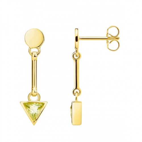 Thomas Sabo Earring Glam & Soul H2038-414-33 Triangle green