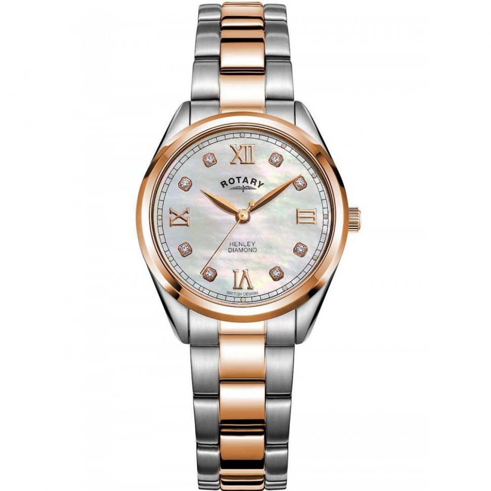 Rotary LB05112/41/D Henley ladies watch 30mm 5ATM