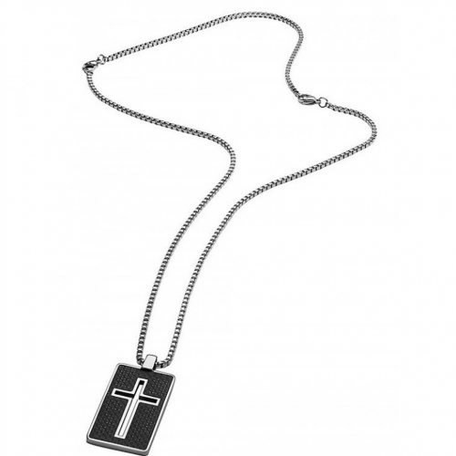 Police PJ26385PSS.01 necklace Noss cross 70cm, adjustable 