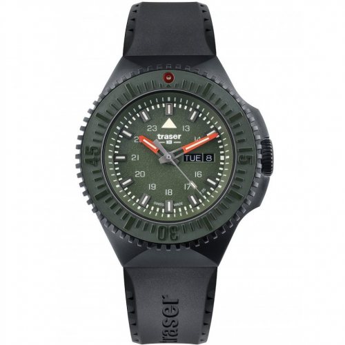 Traser H3 109859 P69 Black-Stealth Green 46mm 20ATM