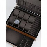 Rothenschild watch box RS-2393-8MAP for 8 watches + small parts