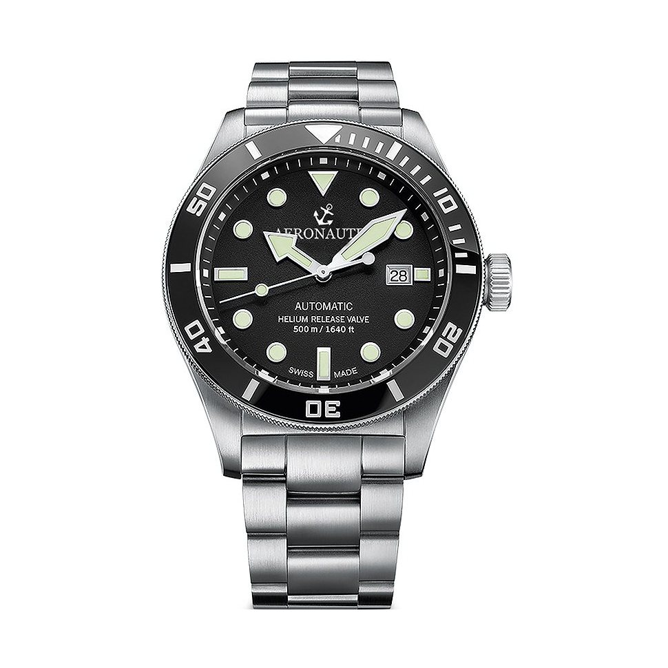 Aeronautec ANT-44075-01 Helium Diver automatic 44mm 500M