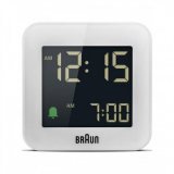Braun BC08W classic digital alarm clock