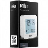 Braun BC08W classic digital alarm clock