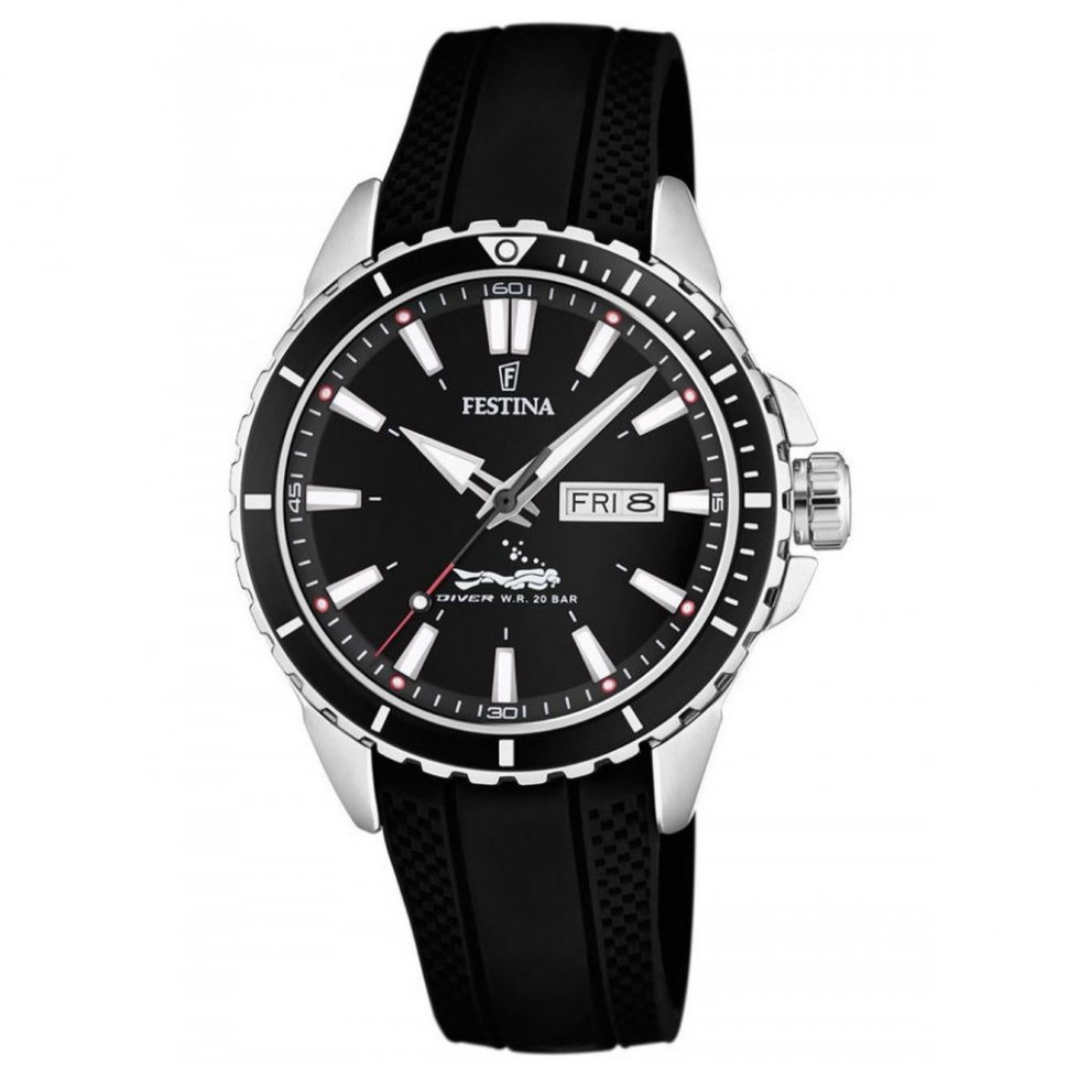 Festina F20378/1 Diver's Watch 45mm 20ATM