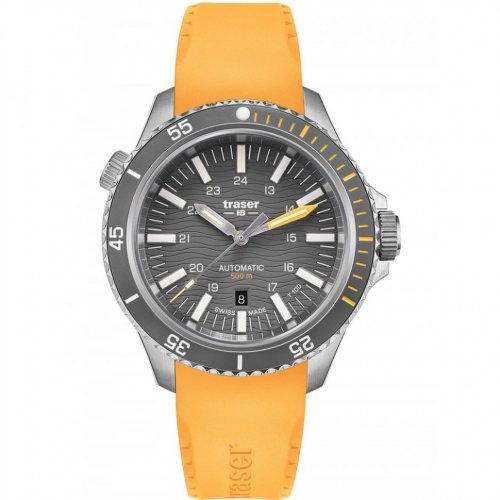 Traser H3 110331 P67 Diver Automatic T100 Grey Mens Watch 46mm 50ATM