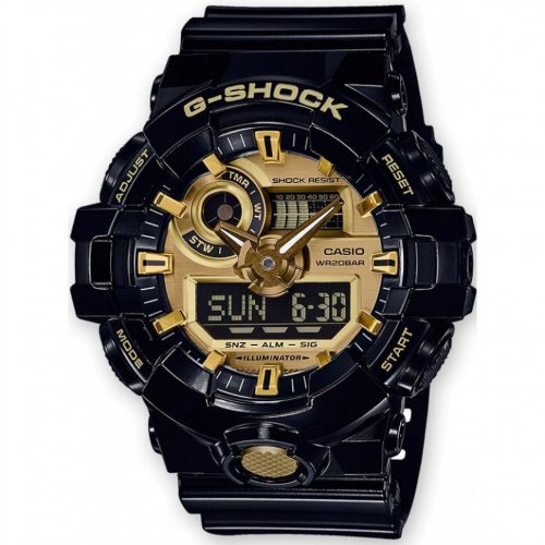 Casio GA-710GB-1AER G-Shock Mens Watch 53mm 20ATM