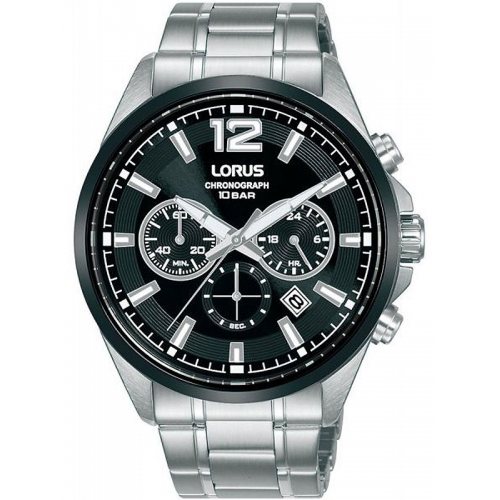 Lorus RT381JX9 chronograph men`s 43mm 10ATM