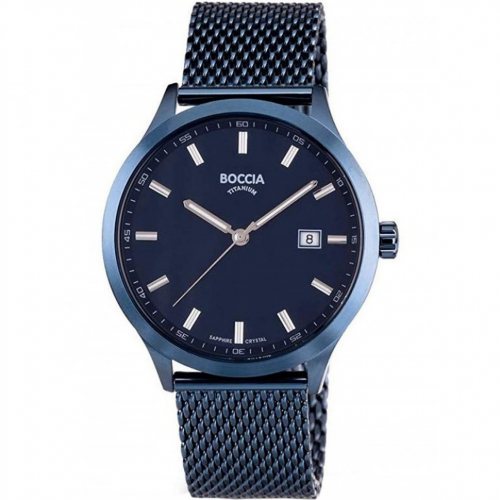 Boccia 3614-05 men`s watch titanium 41mm 5ATM