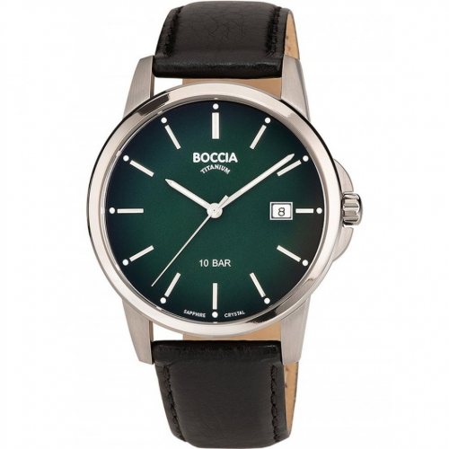 Boccia 3633-02 men`s watch titanium 40mm 10ATM
