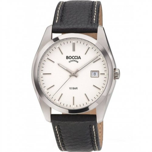 Boccia 3608-01 men`s watch titanium 41mm 10ATM