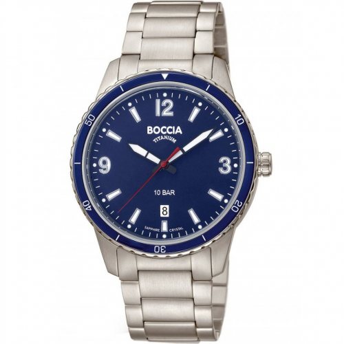 Boccia 3635-04 men`s watch titanium 42mm 10ATM