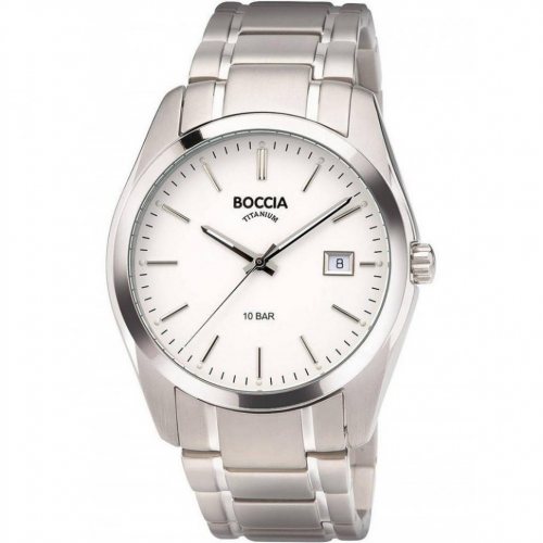 Boccia 3608-03 men`s watch titanium 41mm 10ATM
