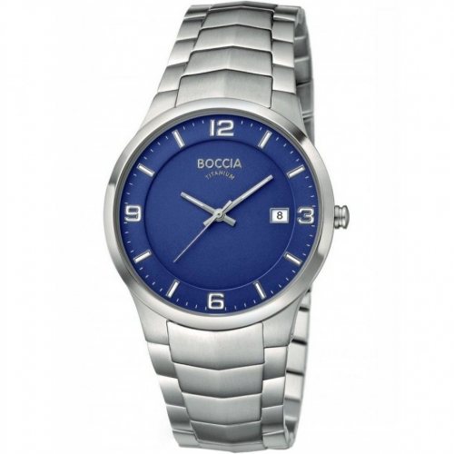 Boccia 3561-04 men`s watch titanium 39mm 5ATM