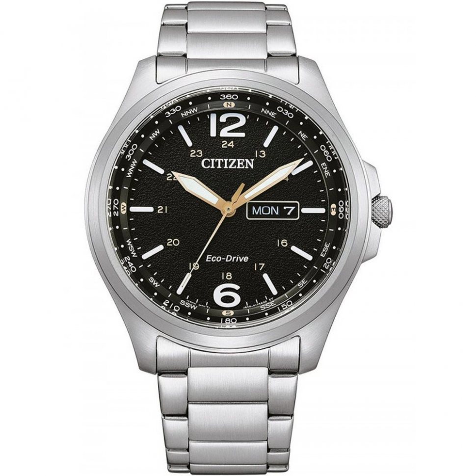 Citizen AW0110-82E Eco-drive Sport Mens Watch 44mm 10ATM