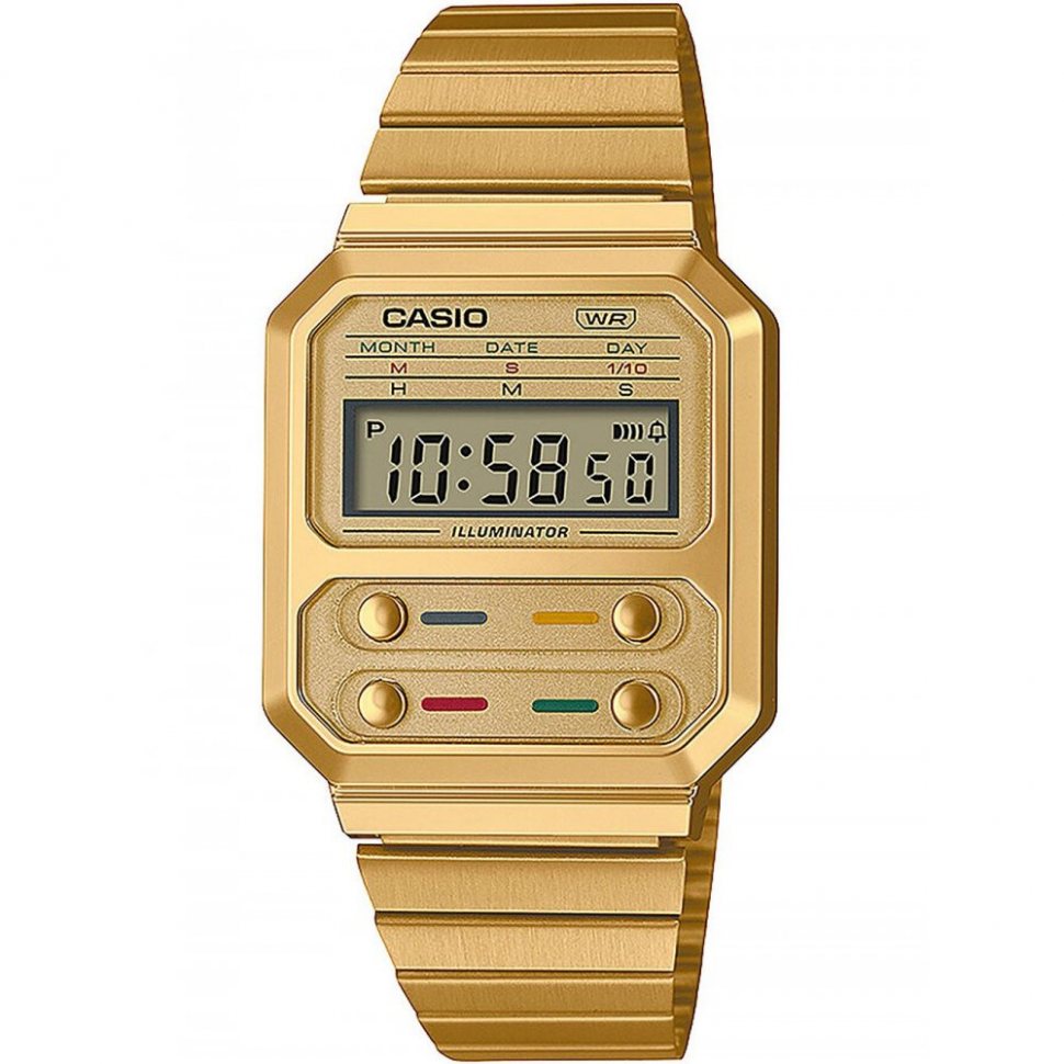 Casio A100WEG-9AEF Vintage Unisex Watch 33mm