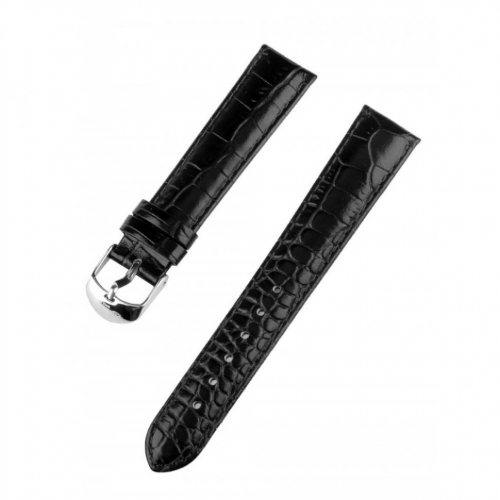 Ingersoll replacement strap [18 mm black silver clasp Ref. 27188