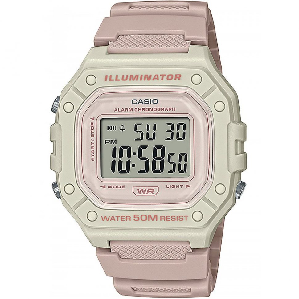 Casio W-218HC-4A2VEF Collection 43mm 5ATM