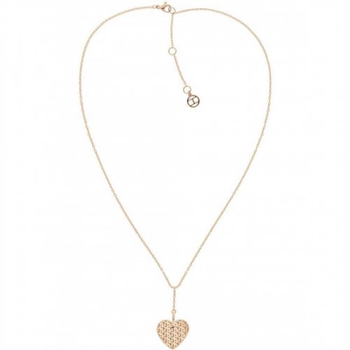Tommy Hilfiger 2780289 Halskette Heart Damen 58cm, verstellbar