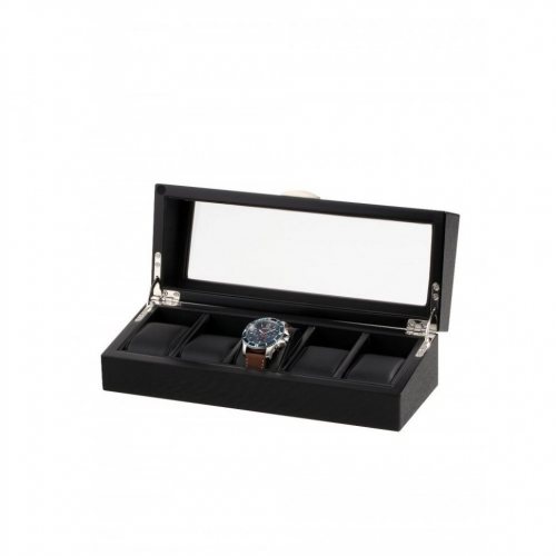 Rothenschild Watch Box RS-2375-5OAK For 5 Watches black